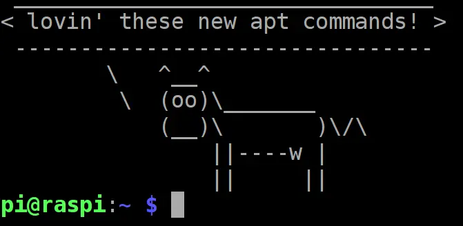 cowsay